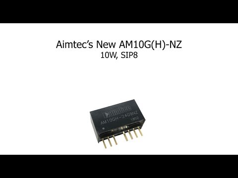 10W SIP8 DC-DC Converter Series